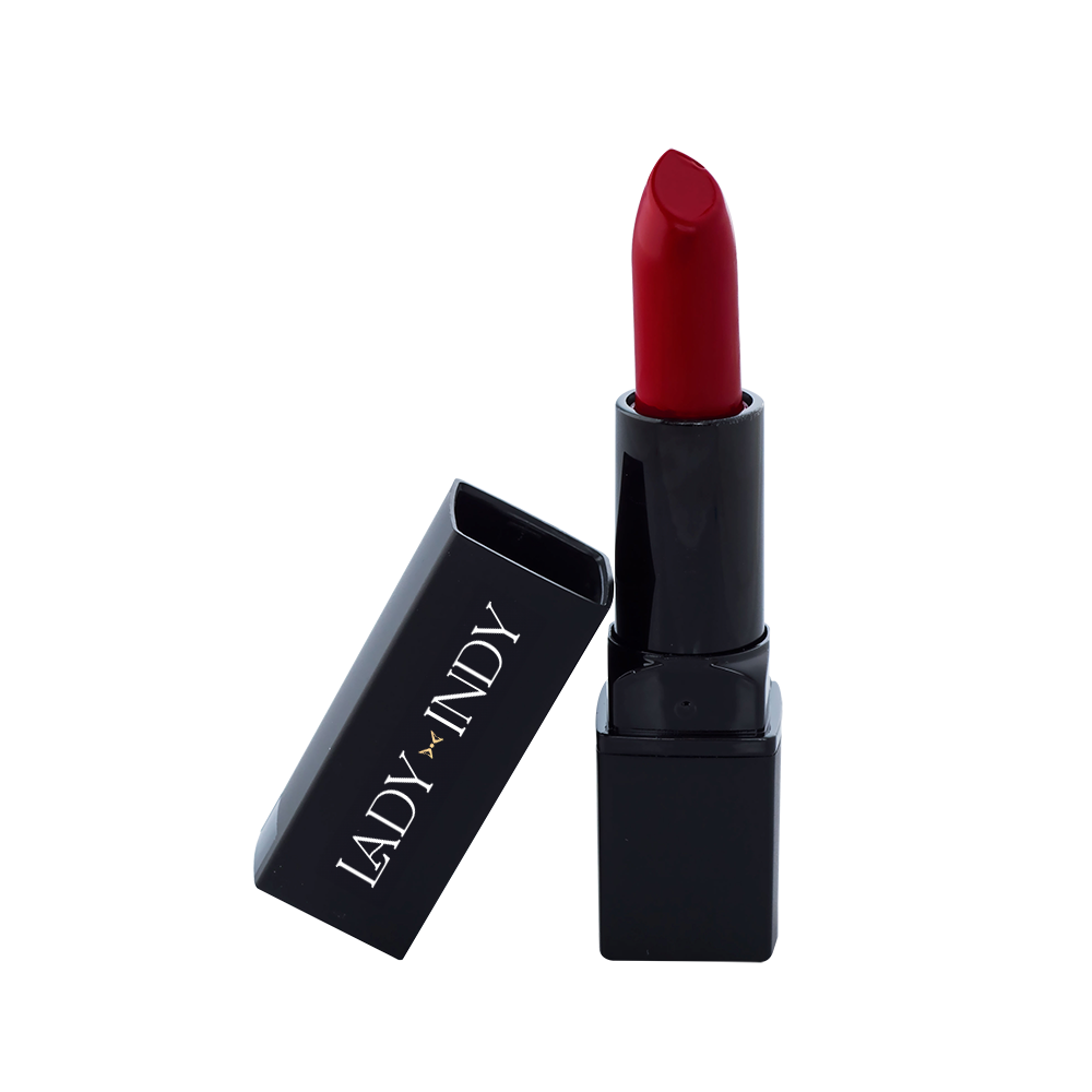 Hot and Bothered Red Lipstick Vegan and Paraben Free