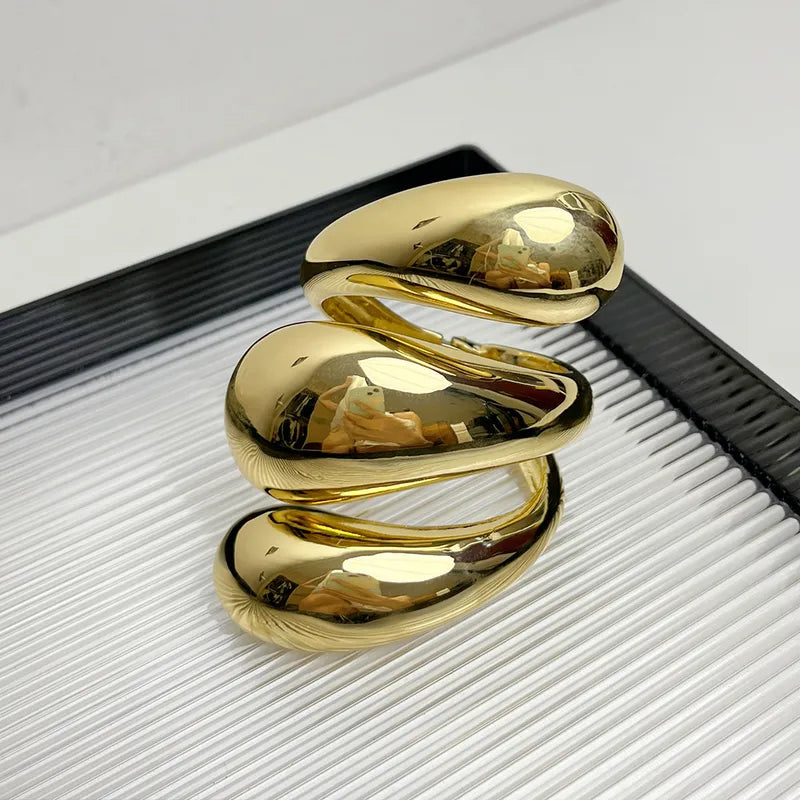 Elegantly Twisted Wrist Bangle