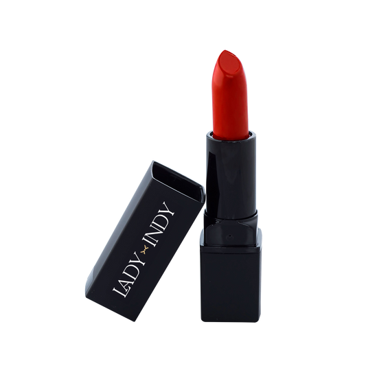 Fire Red Vegan, Paraben Free and Vitamin E Infused Lipstick
