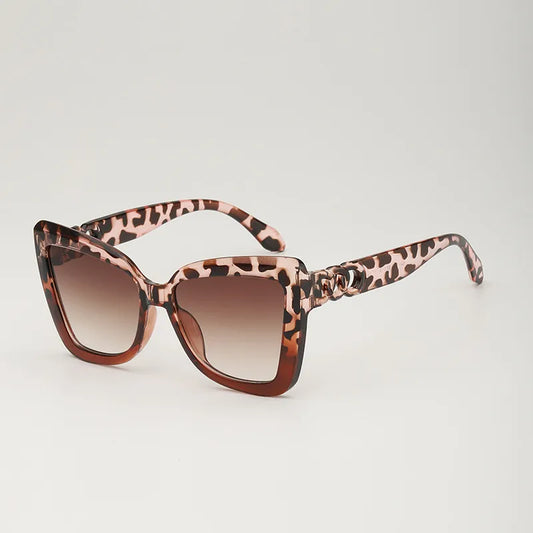 Elegant Basic Cat Eye Full Frame Women's Sunglasses