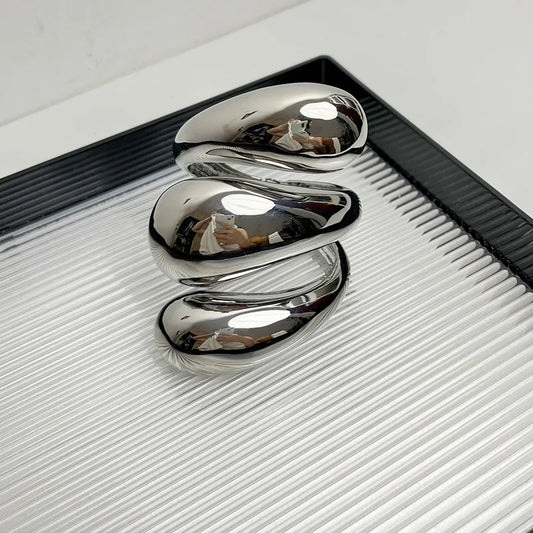 Elegantly Twisted Wrist Bangle